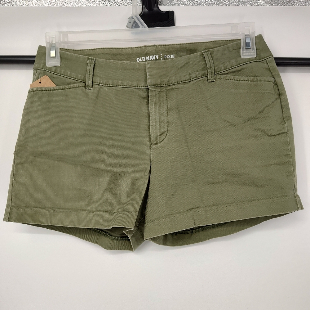 Old Navy Pixie Women's Olive Shorts Size 4